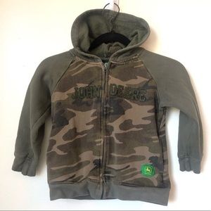 5 for $25 John Deere Camouflage Full Zip Hoodie